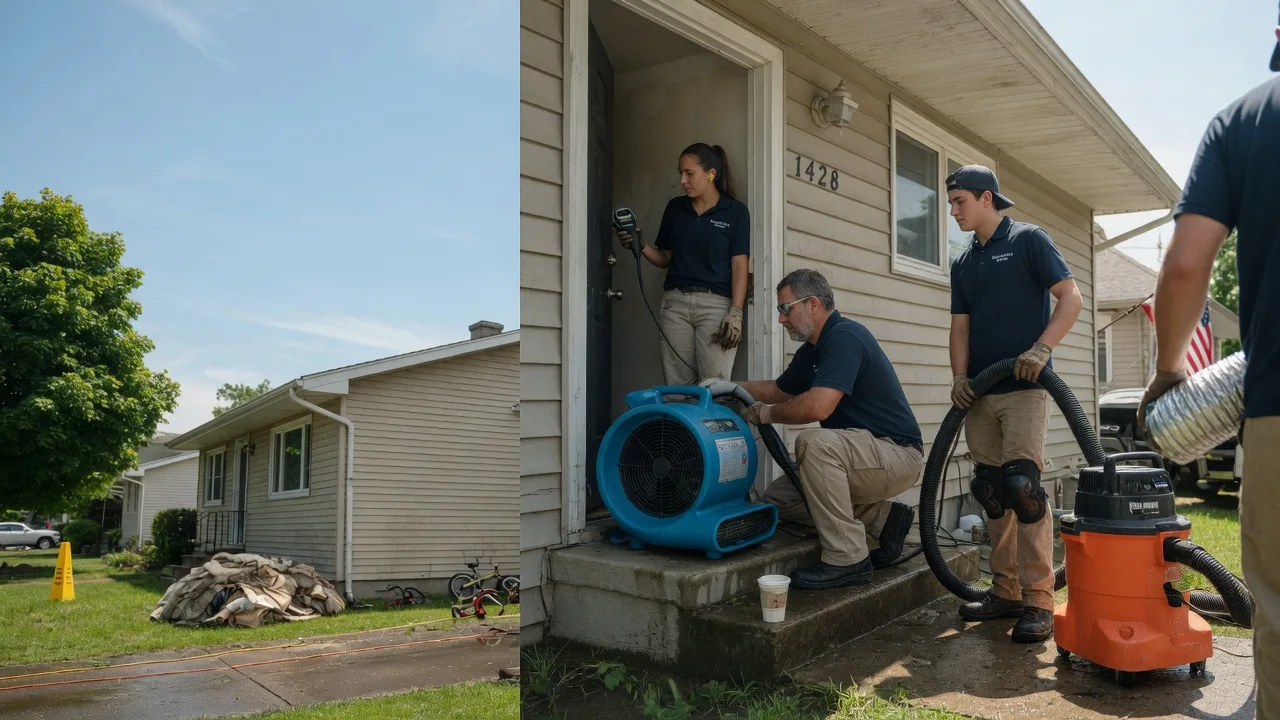 Water Damage Restoration in Leonidas, MI near me